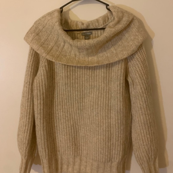 Falls Creek Sweaters - Beige Oversized Cowl Neck Sweater